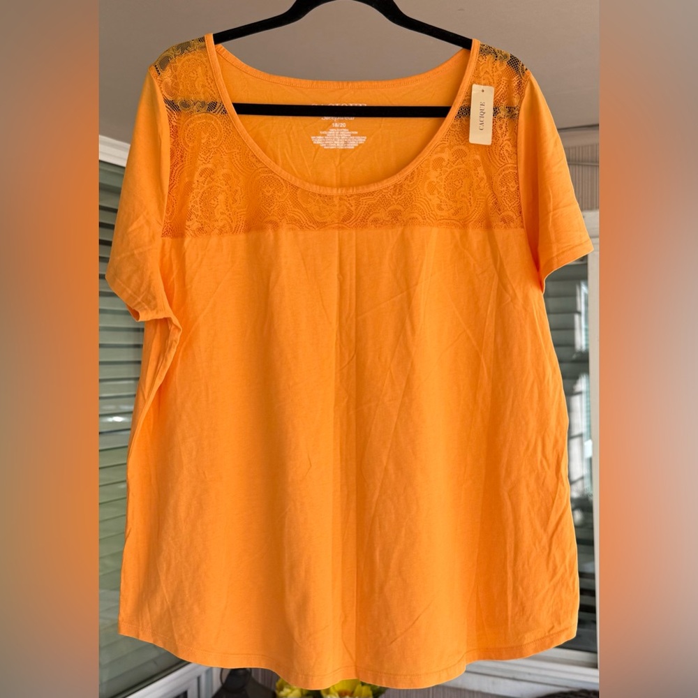Catherines Short Sleeve Relaxed Fit Shirt